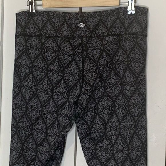 INNER SPIRIT Womens Yoga Active Leggings Size L Gray Charcoal - Picture 5 of 14